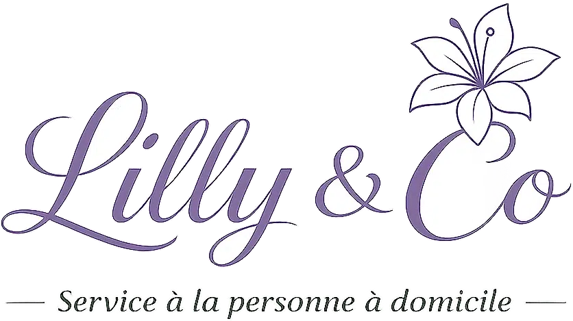 Logo Lilly & Co avec fleur